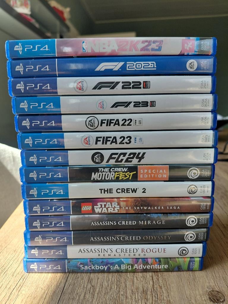 Playstation 4 spellen, Ophalen, Online, Gebruikt, Overige genres