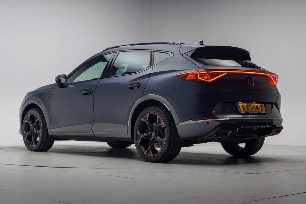 CUPRA Formentor 1.4 e-Hybrid 245pk VZ Performance Copper [ P, Auto's, Cupra, Automaat, Gebruikt, 4 cilinders, Blauw