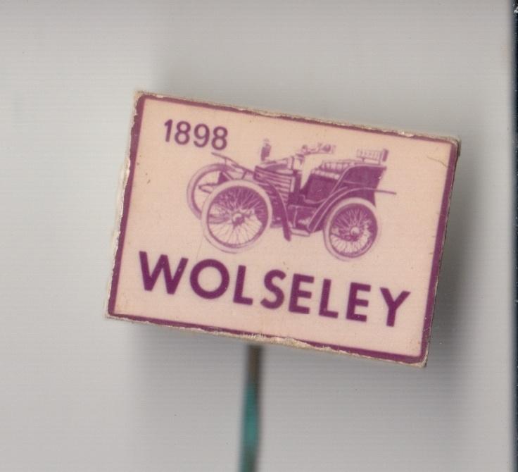 Auto Wolseley speldje, Gebruikt, Niet vindbaar, Niet vindbaar, Speldje of Pin