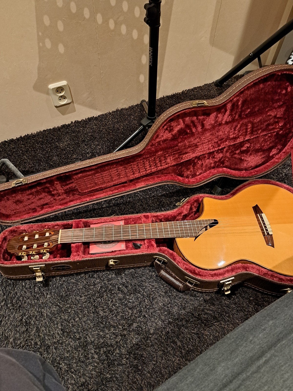 Martinez mscc 14 semi akoestische gitaar, Muziek en Instrumenten, Ophalen, Zo goed als nieuw, Overige merken