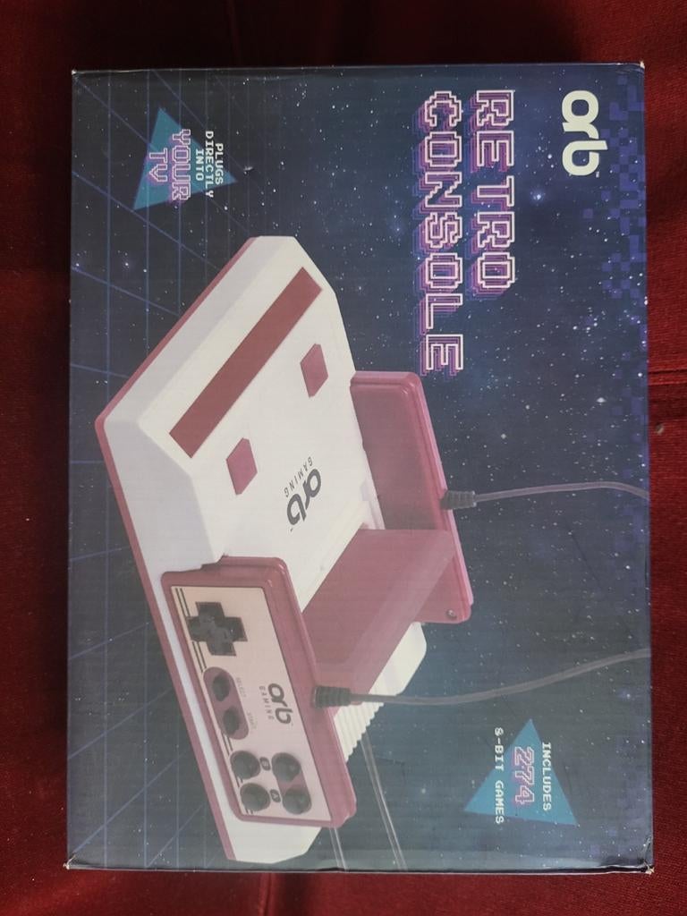 Orb Retro Console met 274 8-bit games, Spelcomputers en Games, Spelcomputers | Overige, Ophalen of Verzenden