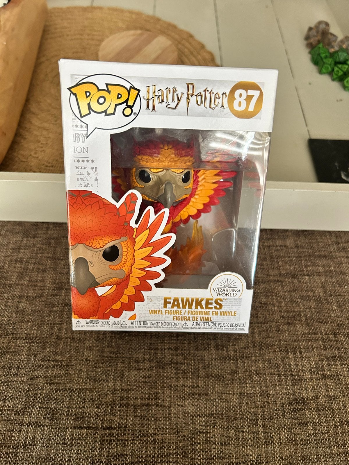 Funko Pop! Harry Potter 87 Fawkes Vinyl Figuur, Ophalen of Verzenden, Nieuw