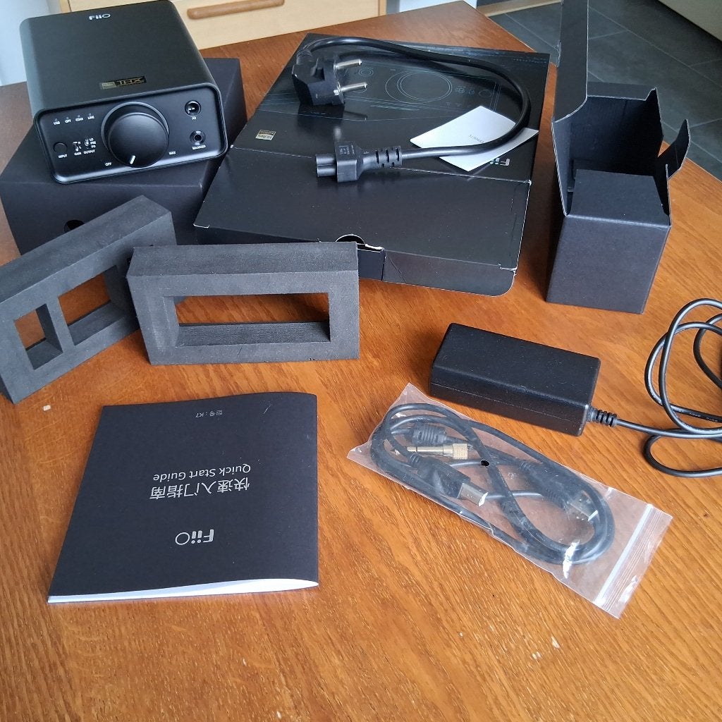 Te koop aangeboden FIIO K7 DAC., Ophalen, Zo goed als nieuw