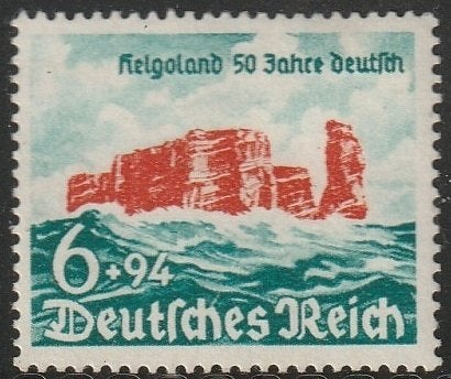 Rijk 1940 750 Helgoland, Ongebruikt, Ophalen of Verzenden, Overige periodes, Postfris