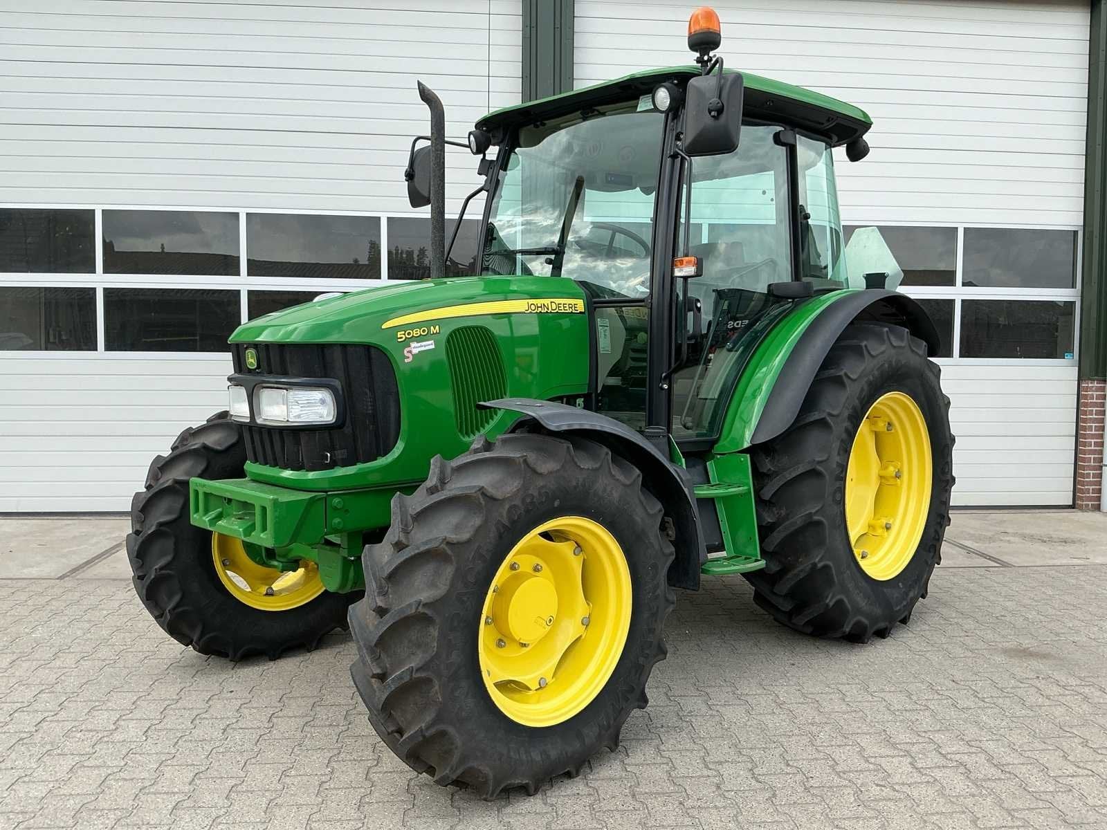 2011 John Deere 5080M 4WD tractor – 377,7 originele uren, Gebruikt, John Deere