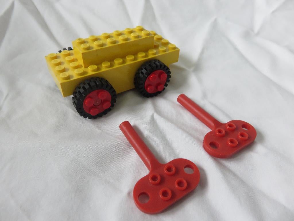 Lego set 890, opwindmotor, Gebruikt, Overige thema's, Lego, Ophalen of Verzenden