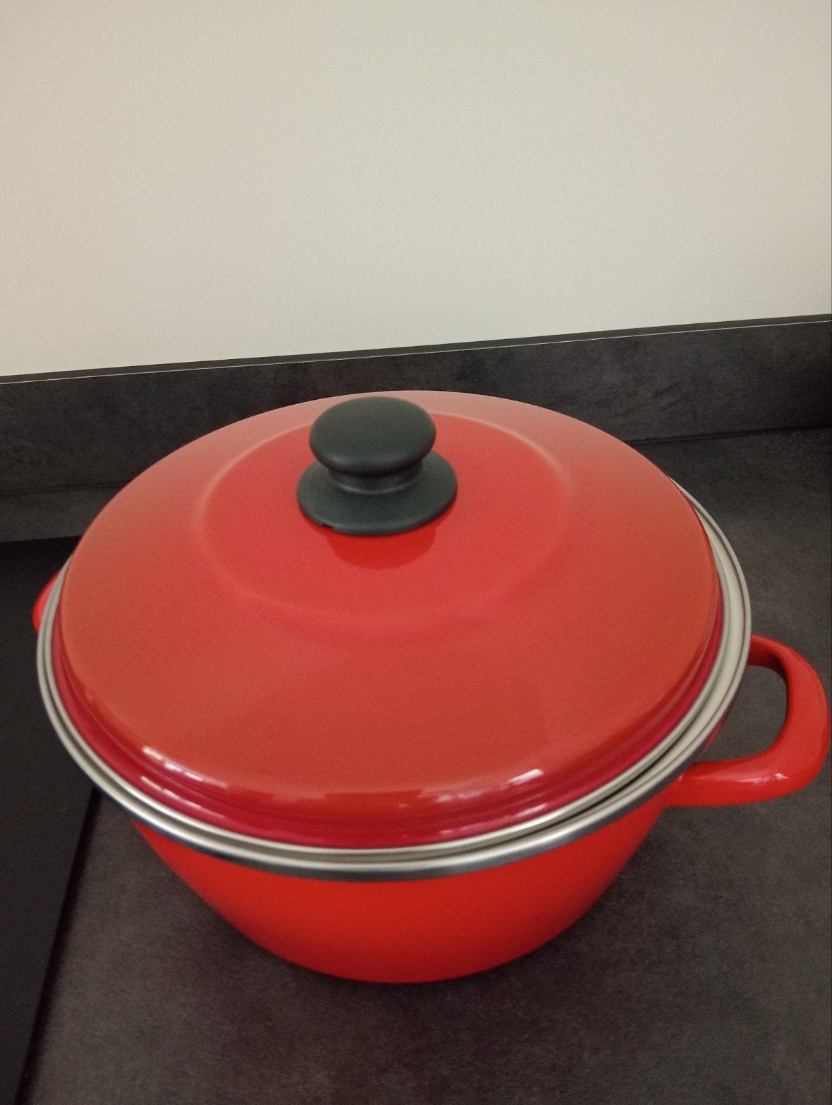 Braadpan, doorsnede 26 cm, kan gebruikt worden op gas., Huis en Inrichting, Keuken | Potten en Pannen, Ophalen of Verzenden, Gebruikt