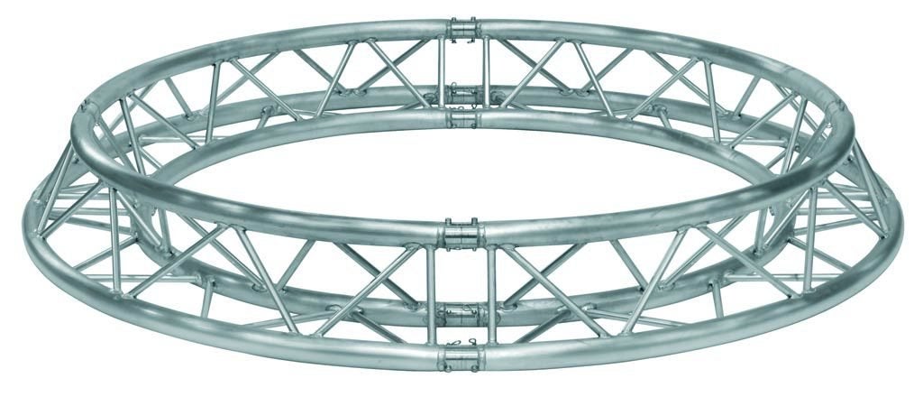 Ronde truss cirkel 10-12 meter doorsnee te koop gevraagd, Ophalen of Verzenden, Gebruikt, Licht