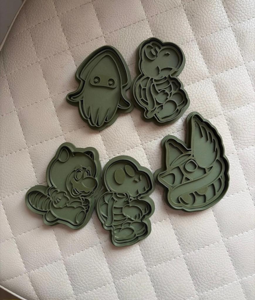 Koekvormpjes mario, Hobby en Vrije tijd, Taarten en Cupcakes maken, Nieuw, Versiering, Taarten of Cupcakes, Ophalen of Verzenden
