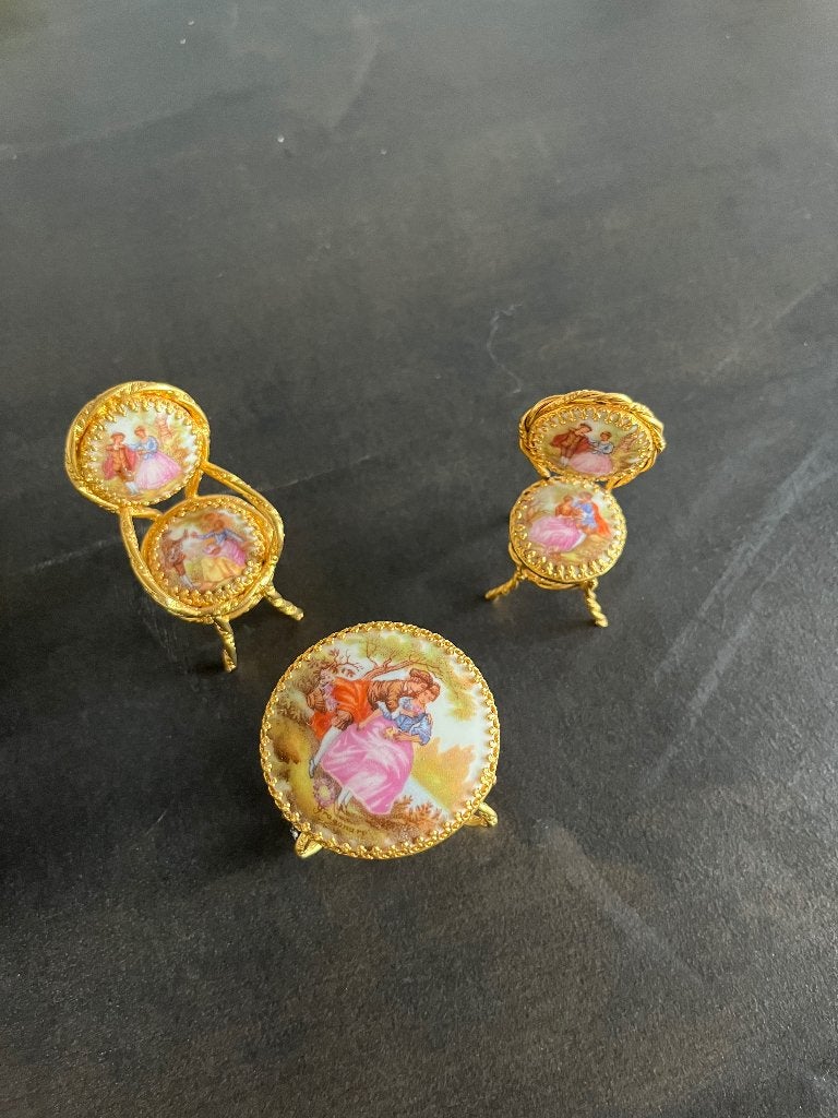 Miniatuur set, Antiek en Kunst, Ophalen