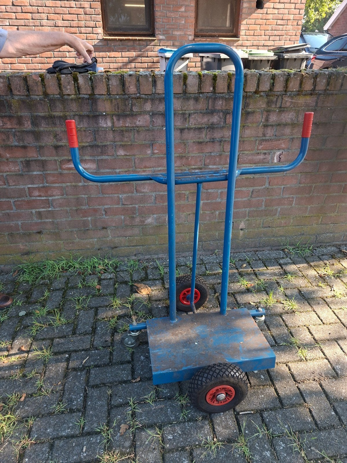 te koop platenkar, 100 liter of meer, Ophalen of Verzenden, Transportkar