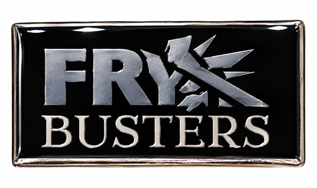 Gezocht: Efteling pin - TD FROT Busters, zie foto, Verzamelen, Ophalen of Verzenden, Nieuw, Button of Speldje