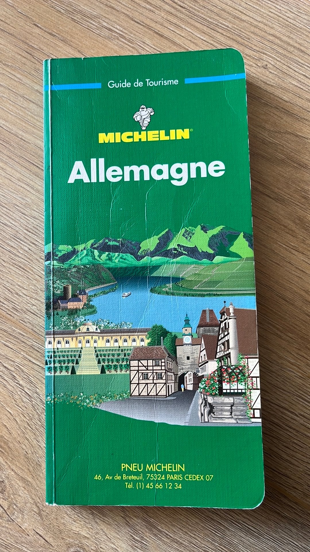 Guide Michelin Allemagne, Boeken, Gelezen, Michelin, Europa, Ophalen of Verzenden