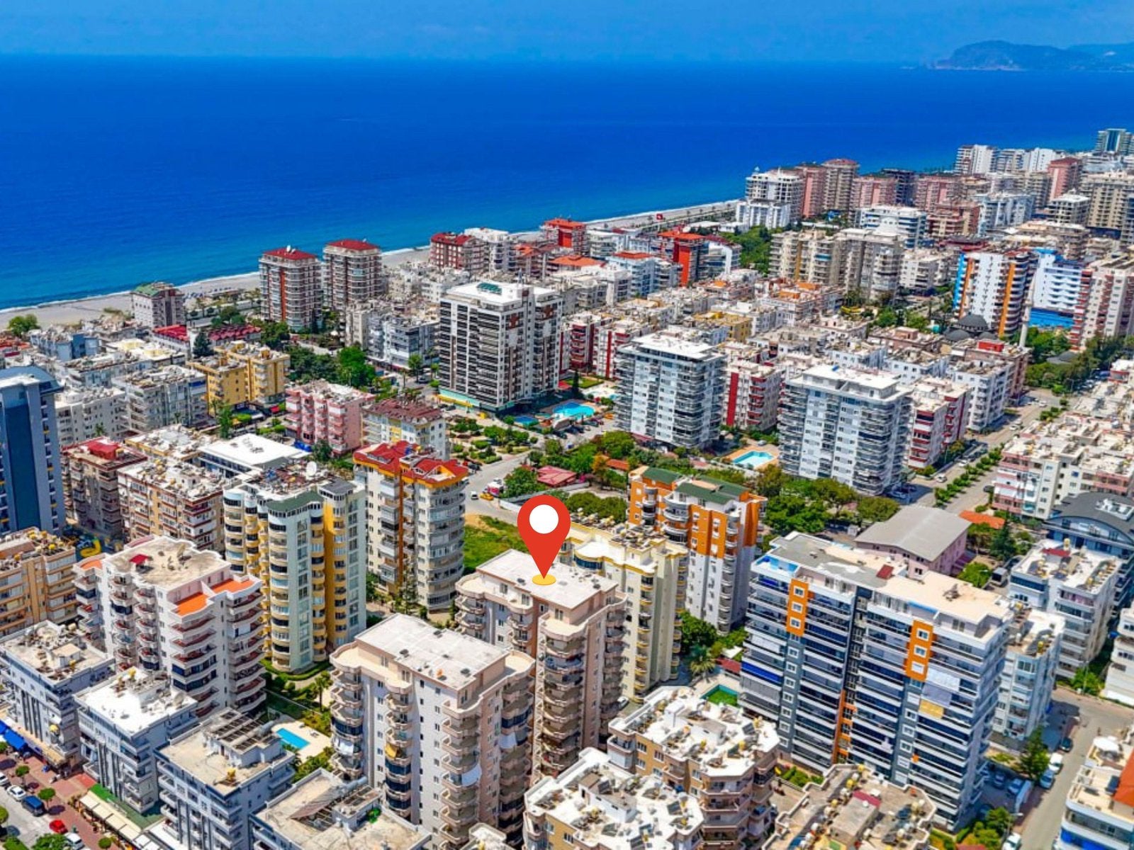Appartement Turkije centrale ligging, 3 overnachtingen of meer