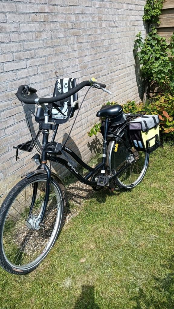 Sparta. fiets met kinderzitje, Fietsen en Brommers, Fietsen | Dames | Damesfietsen, Ophalen of Verzenden, Gebruikt, Sparta