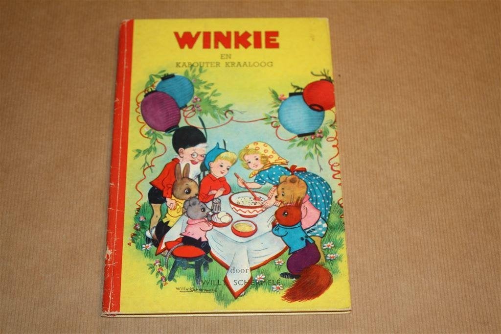 Winkie en Kabouter Kraaloog - Willy Schermelé, Ophalen of Verzenden, Zo goed als nieuw