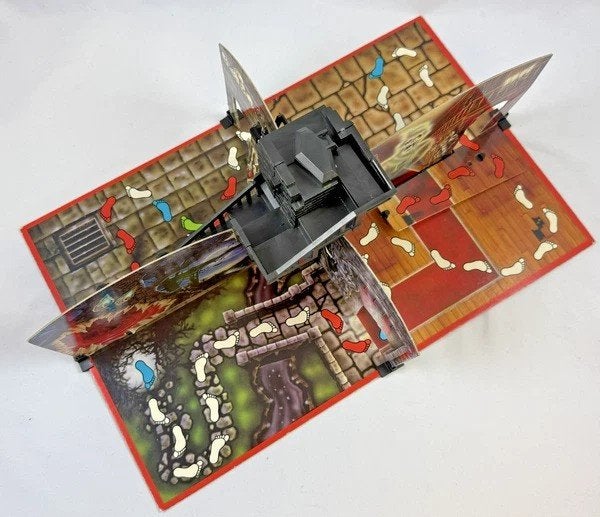 MB bordspel Spookslot gezelschapsspel compleet vintage 1980s, Coolsingel 104, 3011 AG Rotterdam, Netherlands, MB Spellen, Verzenden