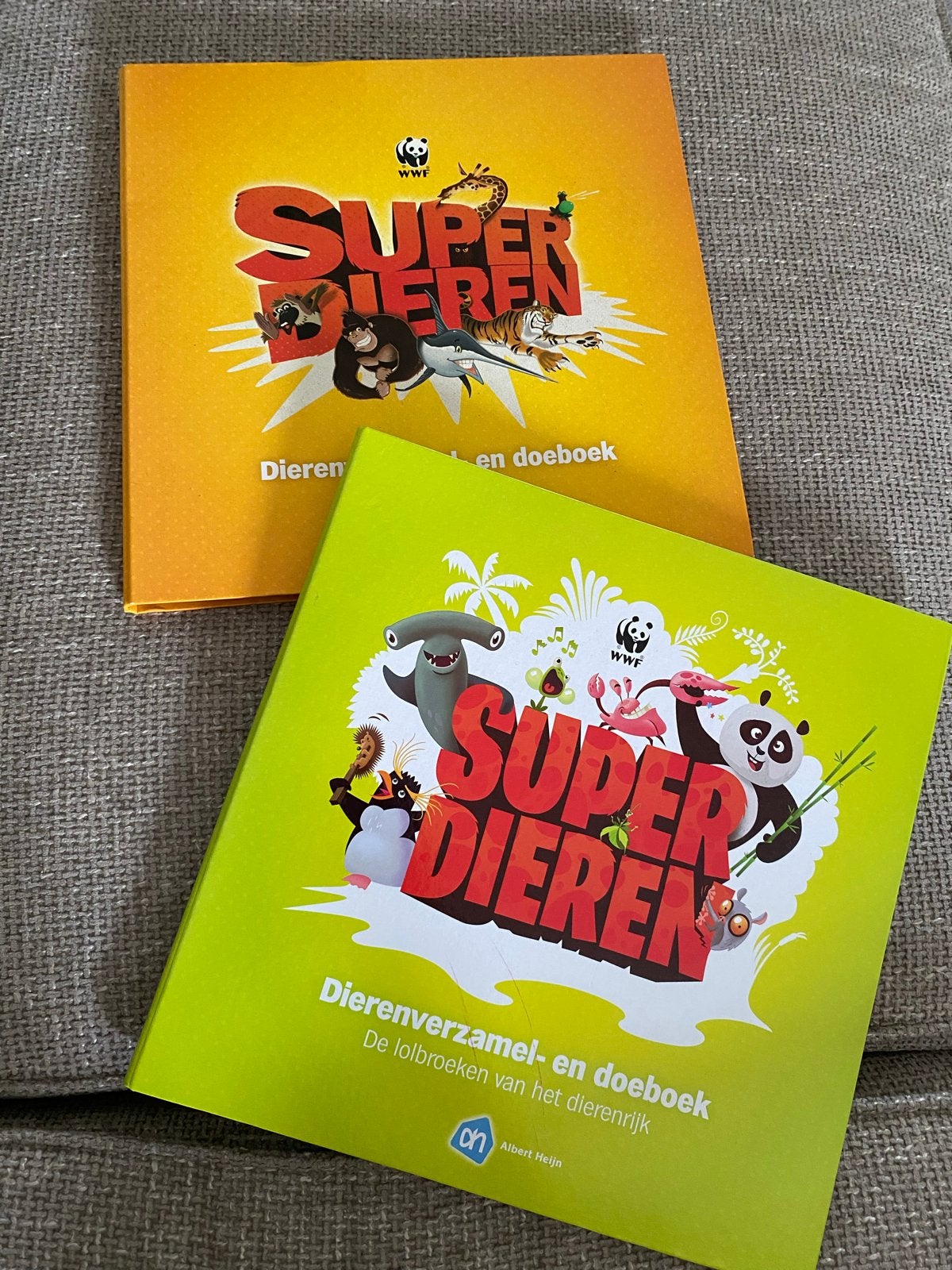 WWF Super Dieren verzamel- doeboek compleet kaarten ah, Ophalen of Verzenden, Zo goed als nieuw, Overige soorten, Overige typen