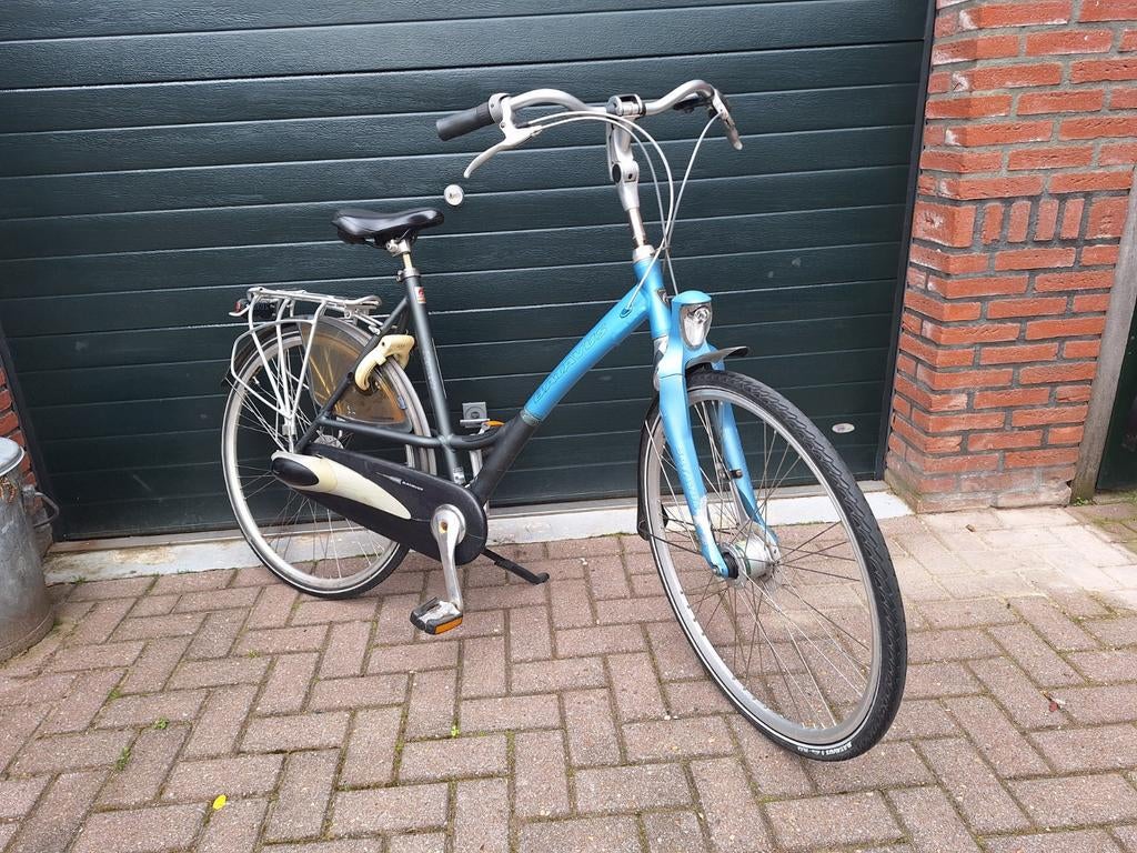 Batavus Staccato damesfiets, Fietsen en Brommers, Fietsen | Dames | Damesfietsen, Gebruikt, Batavus, Versnellingen, 56 cm of meer