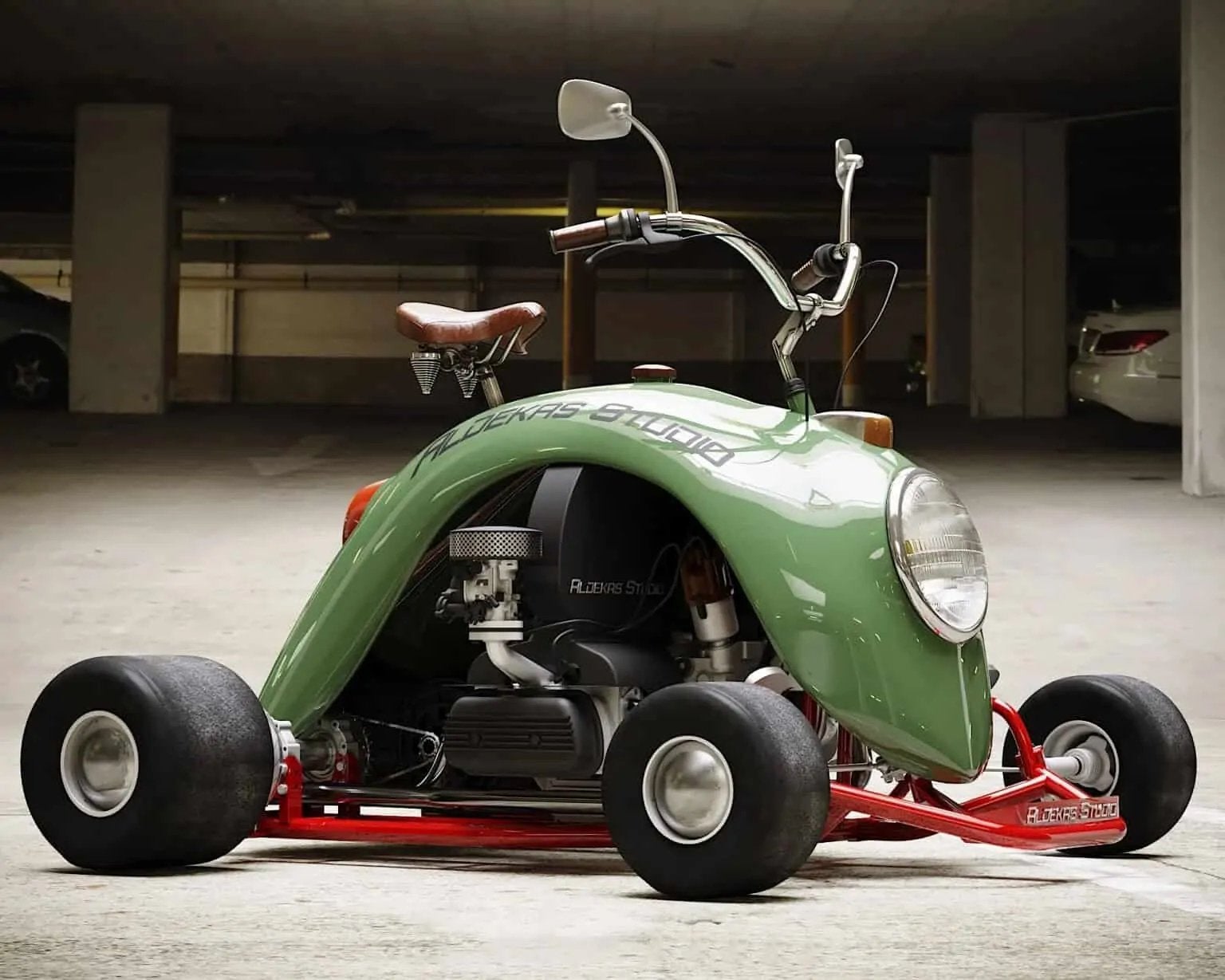 Gezocht gokart minibike pocketbike VW Beetle Spatbord, Ophalen, Zo goed als nieuw, Overige typen