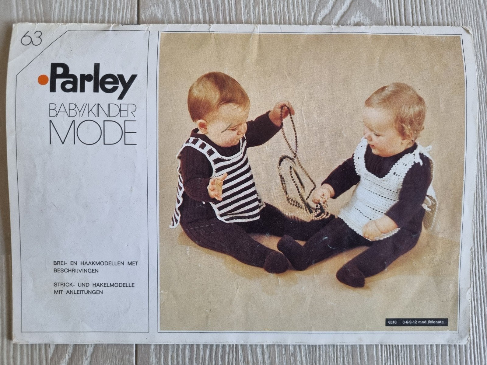 Parley wol Breiboekje baby/kindermode, Hobby en Vrije tijd, Ophalen of Verzenden, Gebruikt, Breien of Haken, Patroon of Boek