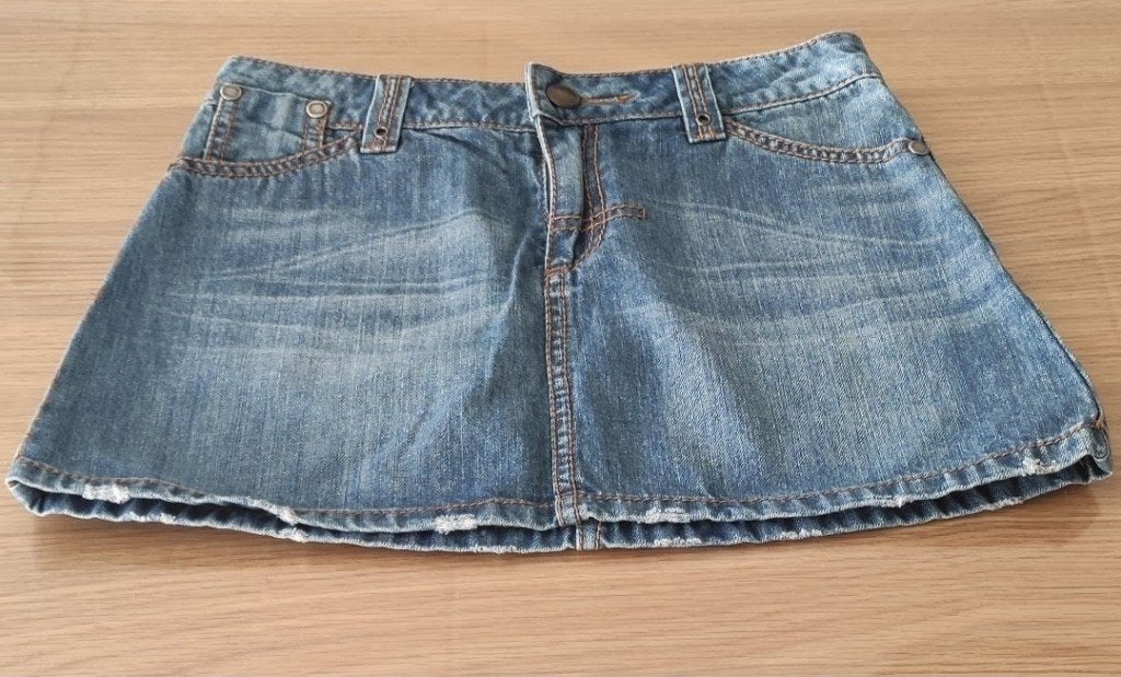 Leuke spijkerrok in prima staat Maat 36, Only, Blauw, Ophalen of Verzenden, Zo goed als nieuw