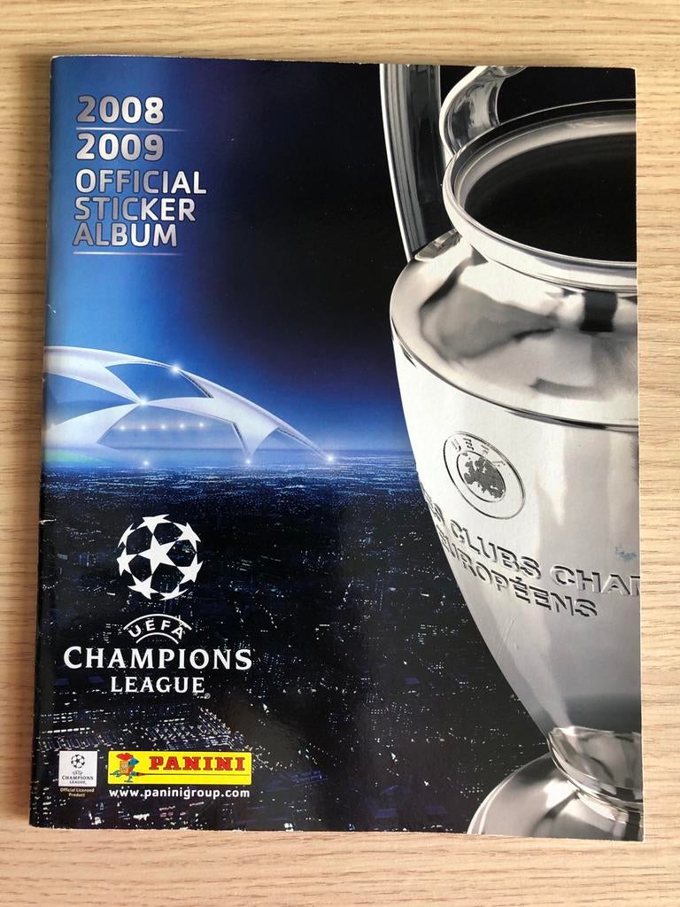Panini UEFA Champions League 2008-2009 80% compleet, Ophalen of Verzenden, Zo goed als nieuw