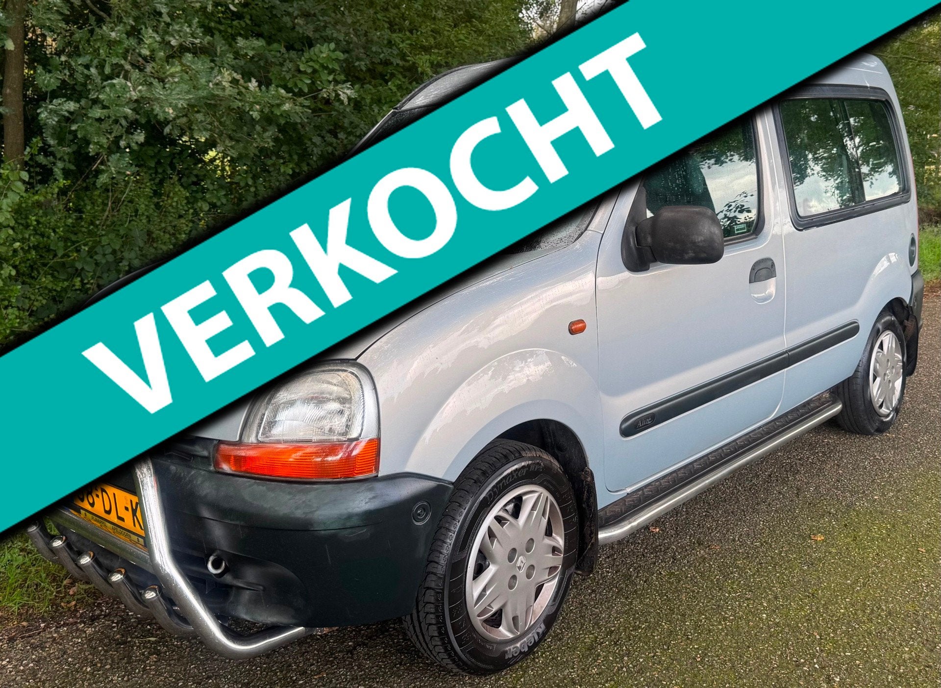 Renault Kangoo 1.4 Fidji AIRCO ELEKTRISCHE RAMEN NAP APK 08-, Auto's, Stof, 4 cilinders, Origineel Nederlands, Bedrijf