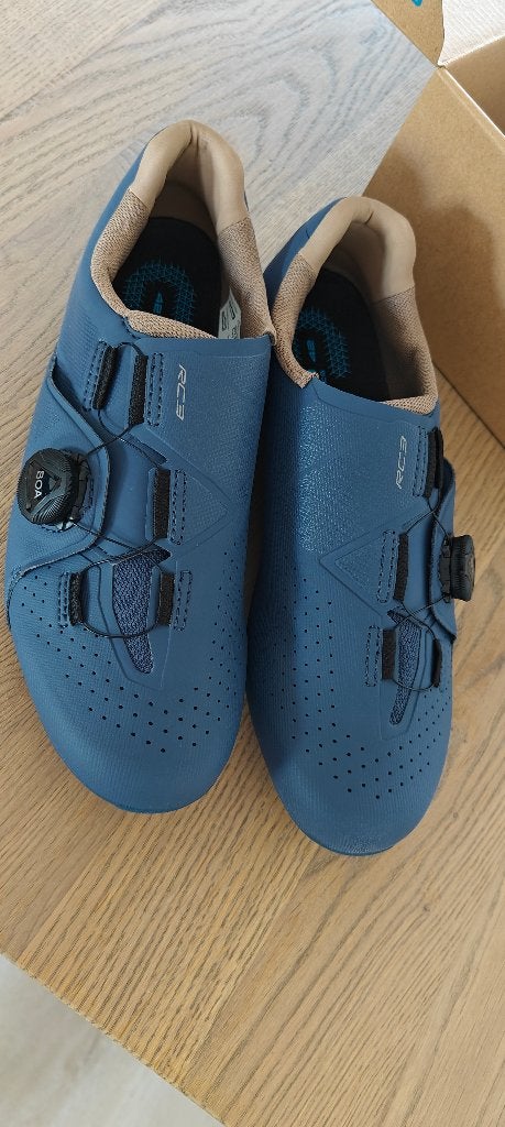 Shimano dames fietsschoenen RC3W blauw - maat 42, Ophalen of Verzenden, Nieuw, Schoenen