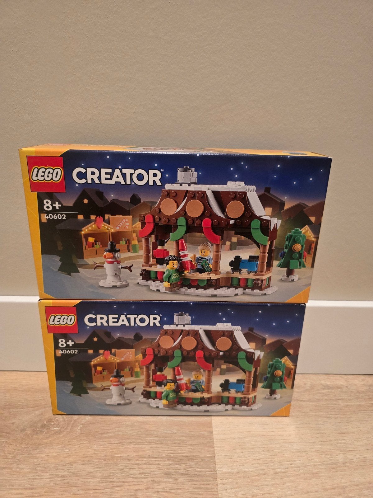 LEGO Creator 40602 Wintermarkt Kraampjes (2x), Ophalen of Verzenden, Nieuw, Overige merken