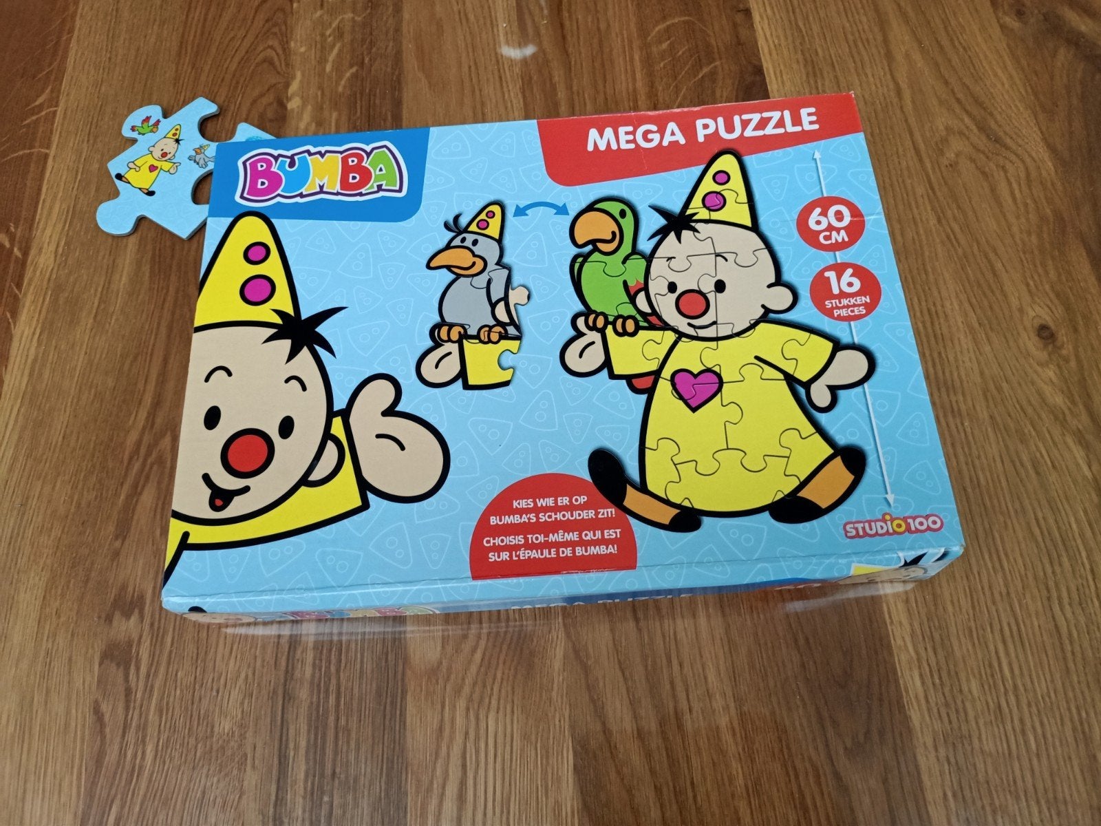 Bumba mega puzzel, Ophalen of Verzenden, 10 tot 50 stukjes, Zo goed als nieuw, 2 tot 4 jaar