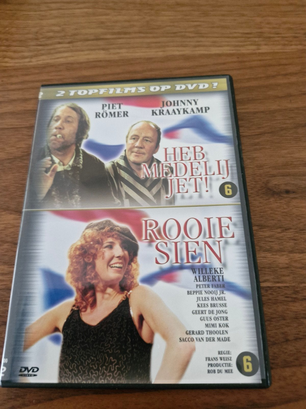 Heb Medelij Jet! & Rooie Sien - 2 Topfilms op DVD, Gebruikt, Vanaf 6 jaar, Inclusief doosje, Ophalen of Verzenden