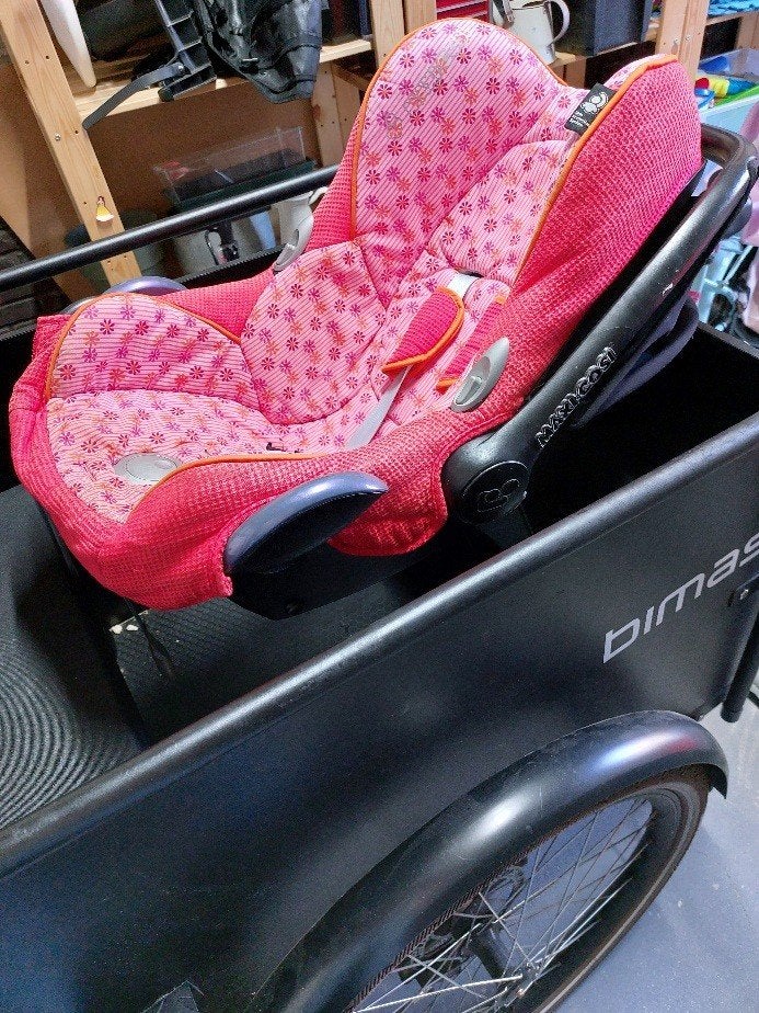 Joco Maxi-cosi steun / houder voor in de bakfiets, Ophalen of Verzenden, Gebruikt, JoCo