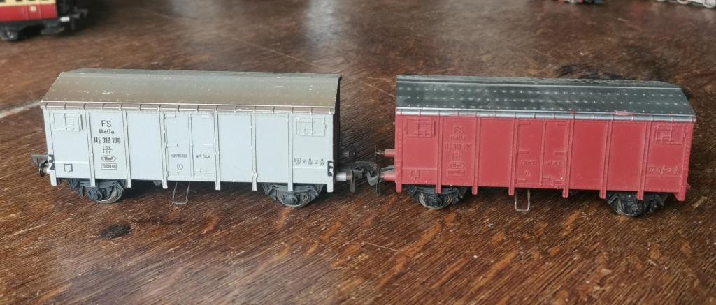 Treinwagons Fleischmann, Hobby en Vrije tijd, Modeltreinen | H0, Gebruikt, Gelijkstroom, Fleischmann, Wagon