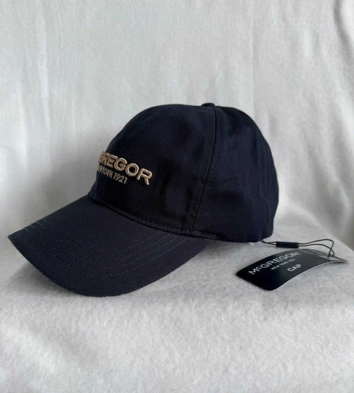 Marine blauw McGregor Cap pet nieuw met label, McGregor, Nieuw, Pet, One size fits all