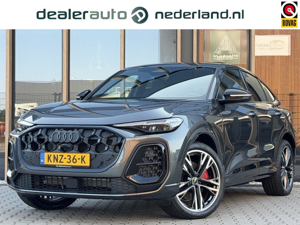 Audi Q5 Sportback 2.0 TFSI e-hybrid quattro S edition Compet, Auto's, Audi, Automaat, Euro 6, 4 cilinders, Leder en Stof