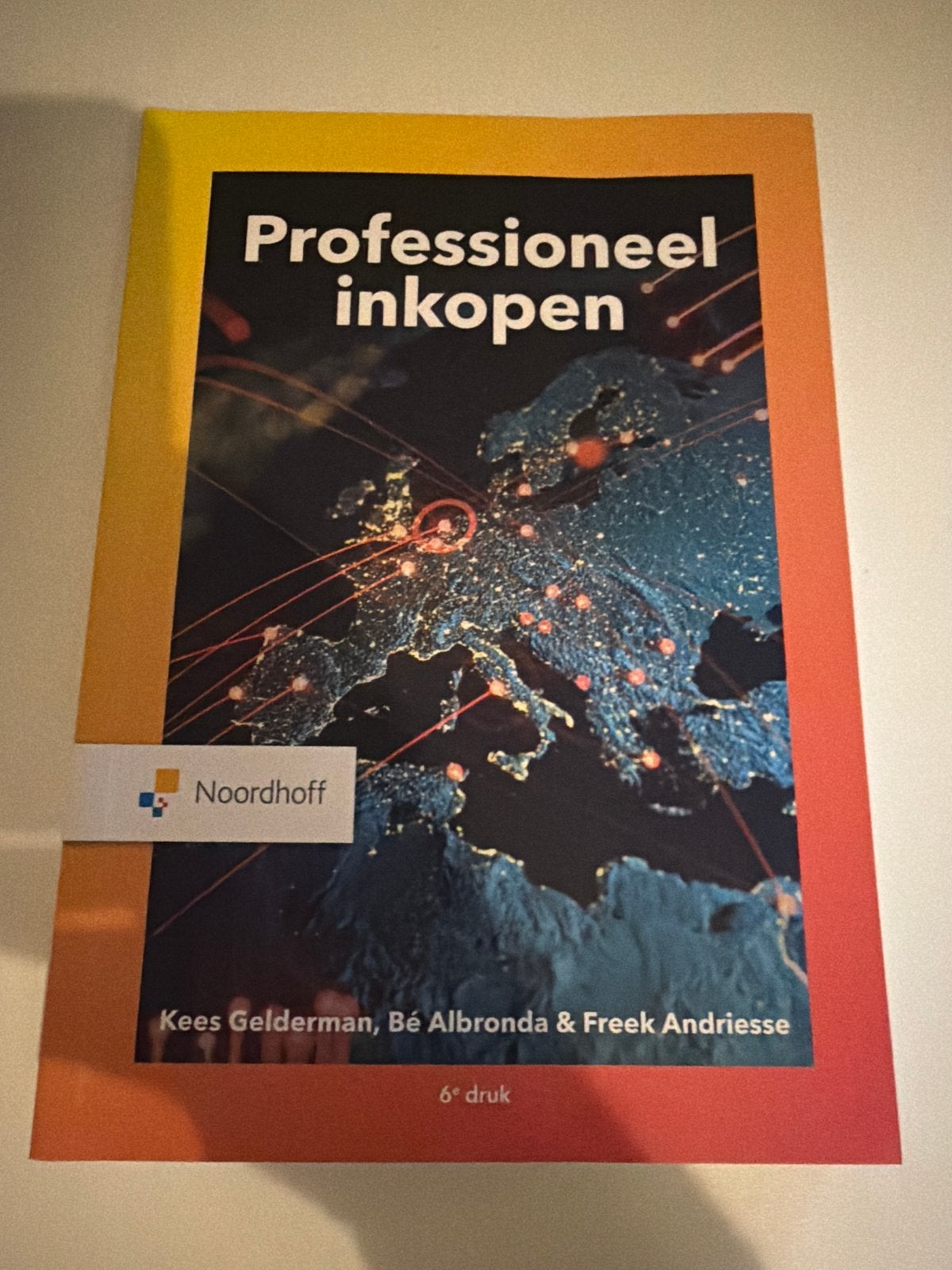 Professioneel inkopen - 6e druk - Noordhoff, Boeken, Ophalen of Verzenden, Zo goed als nieuw, HBO
