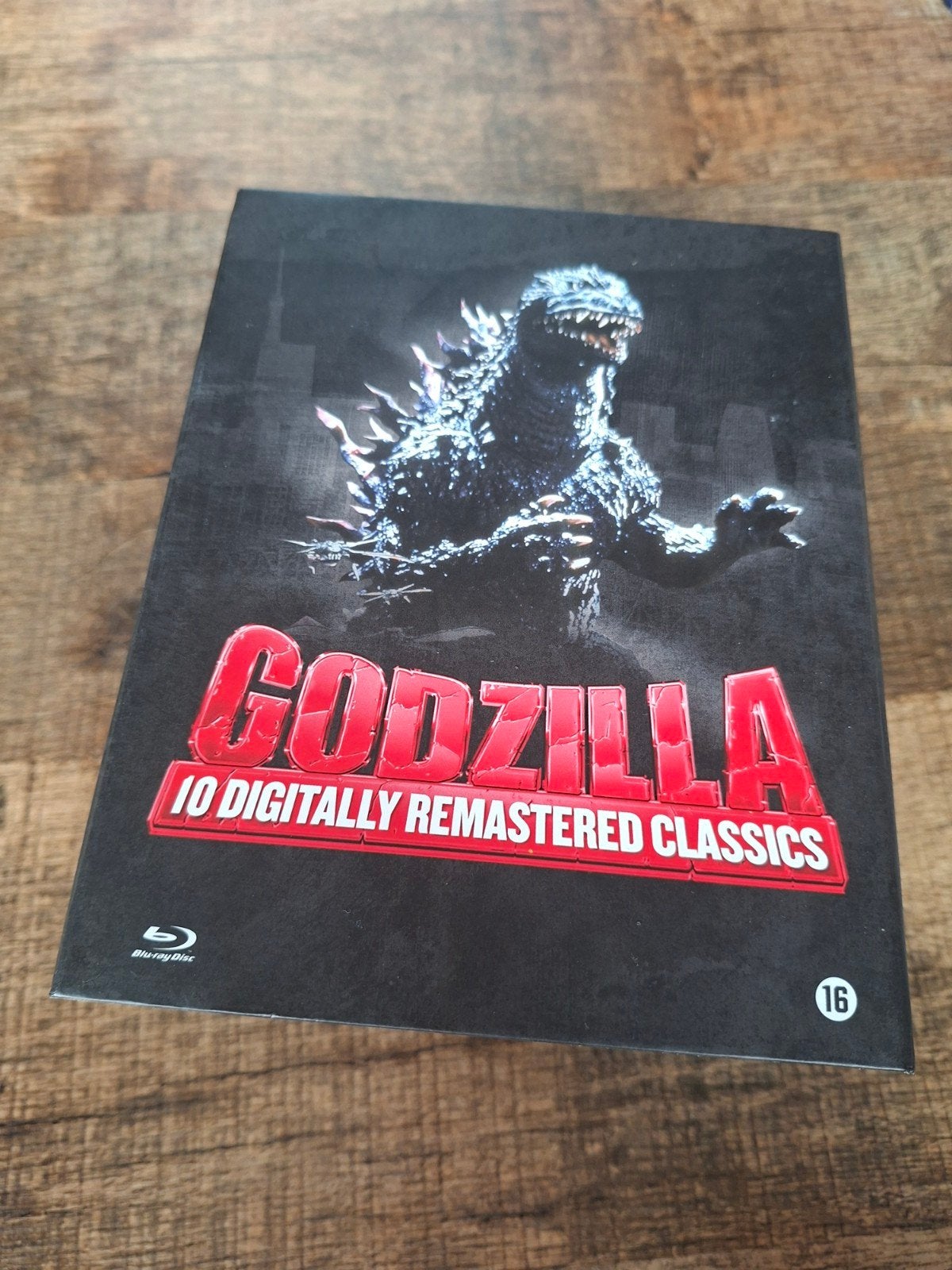 Godzilla 10 Digitally Remastered Classics Blu-ray Boxset, Cd's en Dvd's, Nederlands, Vanaf 16 jaar, Speciale editie, Duits