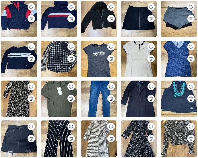 COMPLETE GARDEROBE: jassen, broeken, shirts, etc: 20 stuks, Ophalen of Verzenden, Zo goed als nieuw, Maat 36 (S)