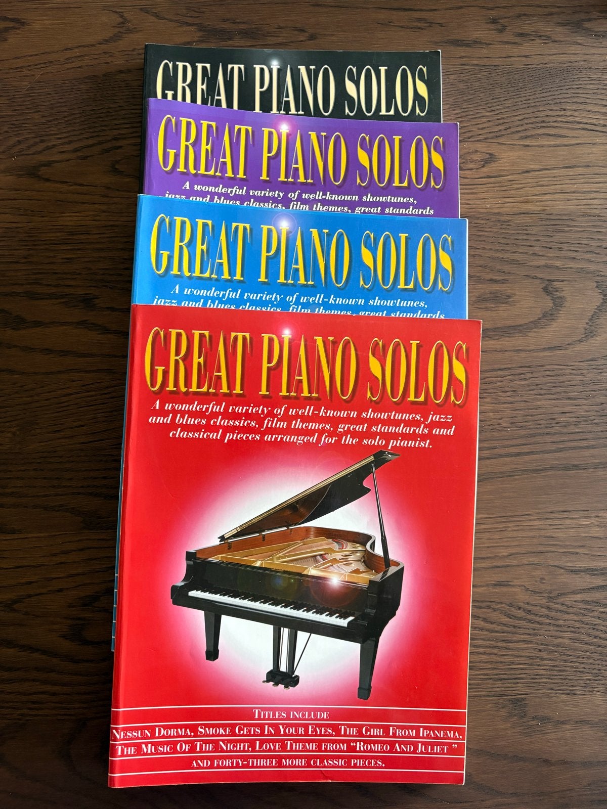 Great Piano Solos - Diverse collectie bladmuziek, Verzenden, Overige genres, Zo goed als nieuw, Thema