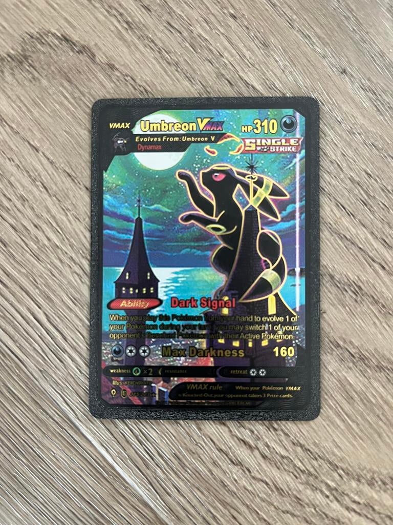 Pokémon Umbreon VMAX HP310 215/203 Full Art, Hobby en Vrije tijd, Verzamelkaartspellen | Pokémon, Ophalen of Verzenden, Zo goed als nieuw