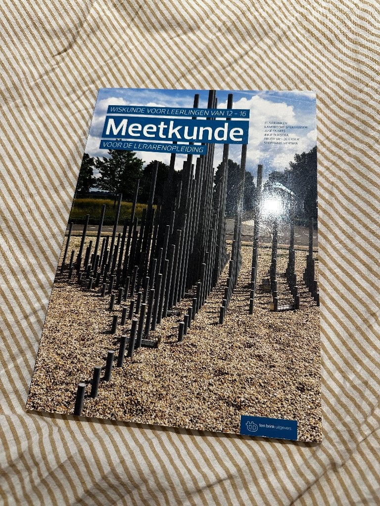 Meetkunde voor de lerarenopleiding, Nieuw, Els Franken, Beta, HBO