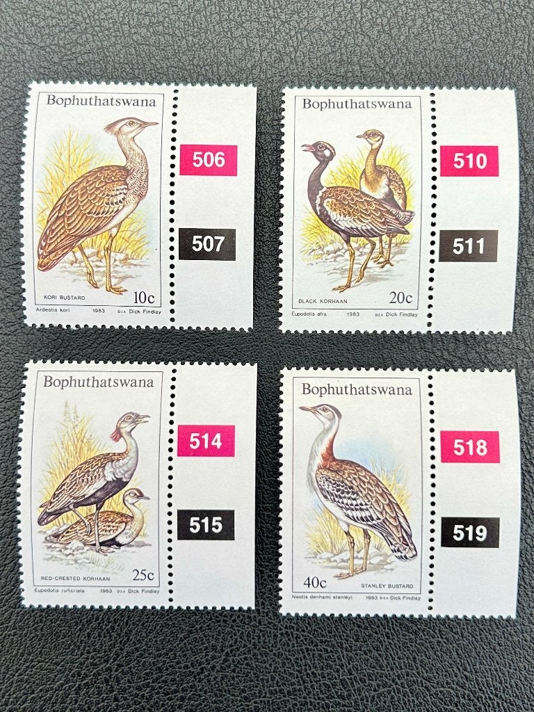 Trappen - Bophuthatwana - 1983, Verzenden, Postfris, Dier of Natuur