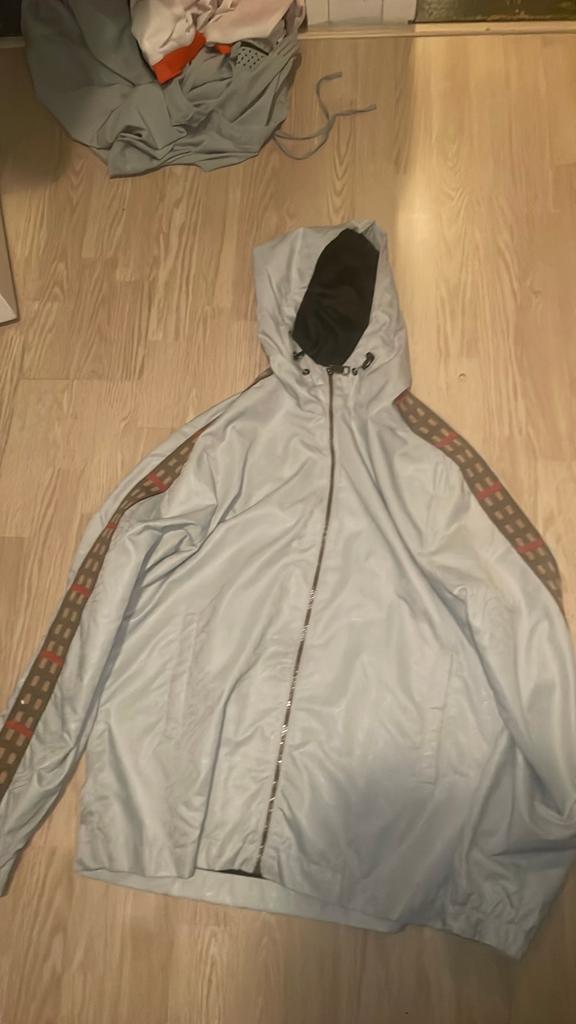 Burberry wind breaker maat L/M, Ophalen of Verzenden, Zo goed als nieuw, Beige