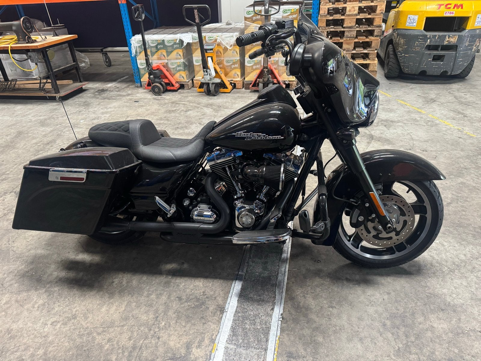 Harley-Davidson Street Glide 2011 Rinehart uitlaat & luchtfi, Sportuitlaat, Gebruikt, Particulier, Toermotor