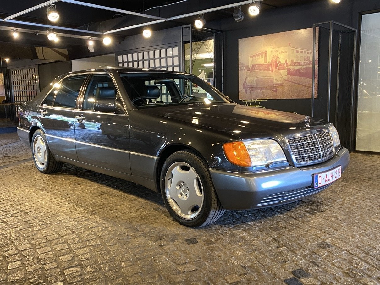 Mercedes-Benz S-Klasse S600 600SEL V12 W140 4-Zit (bj 1991), Auto's, Automaat, Metallic lak, 394 pk, Zwart
