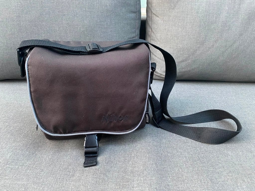Originele Nikon fototas – gevoerde cameratas, Audio, Tv en Foto, Gebruikt, Gevoerd, Ophalen of Verzenden, Zwart