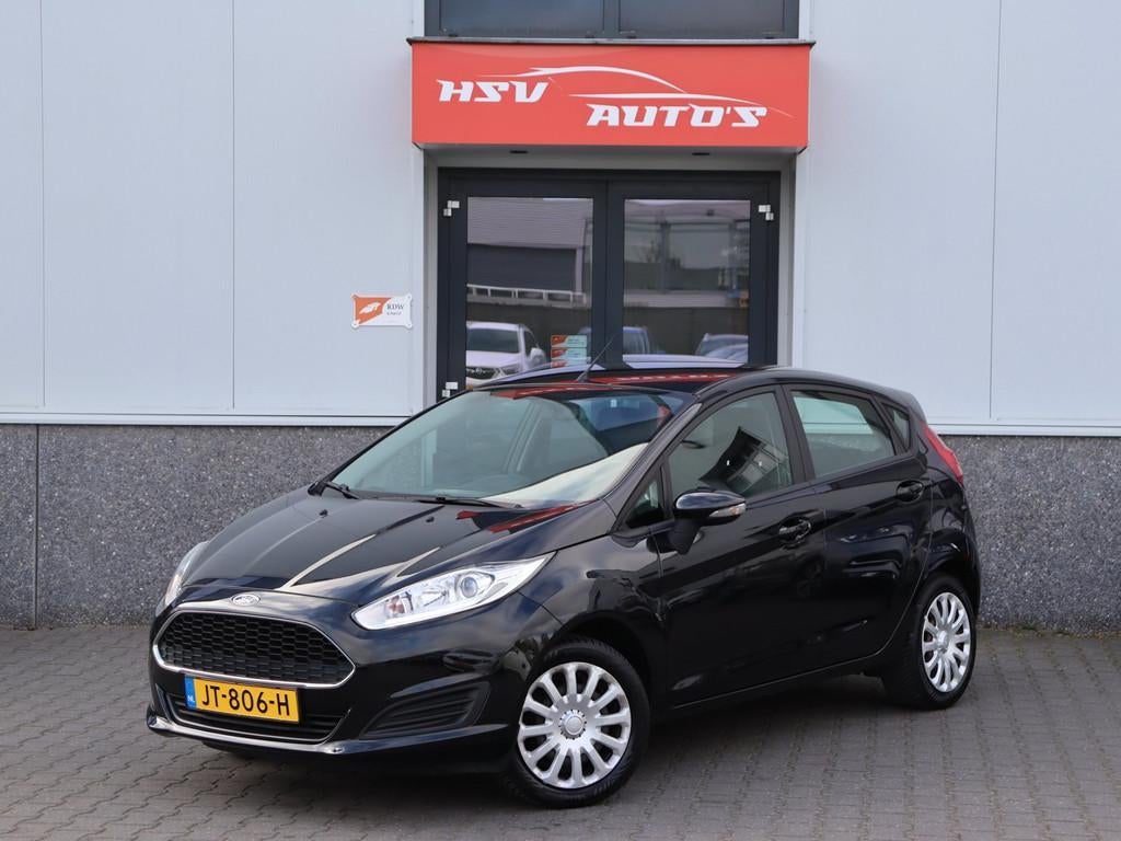 Ford Fiesta 1.0 Style navi 4-deurs airco *91.000km*, Euro 6, 525 kg, Origineel Nederlands, Bedrijf