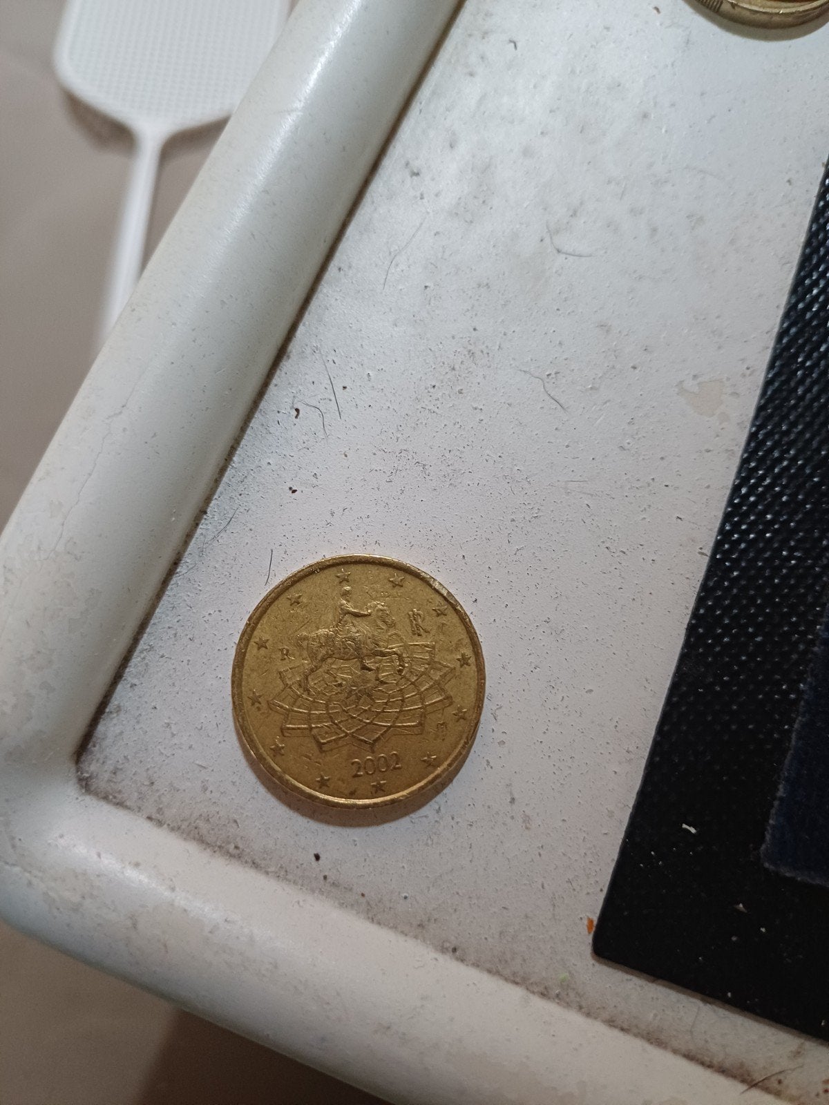 Zeldzame 50 eurocent munt italie 2002, Postzegels en Munten, Ophalen of Verzenden, Zilver