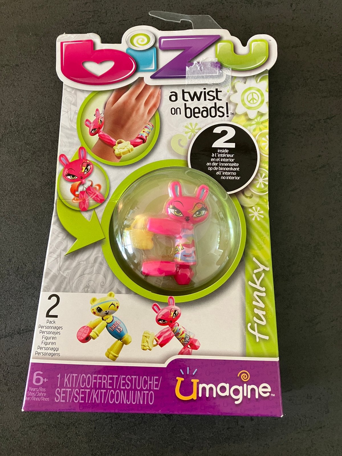 Nieuw: Bizu armbandjes set van 2, Sieraden, Tassen en Uiterlijk, Kindersieraden, Ophalen of Verzenden, Nieuw, Overige kleuren